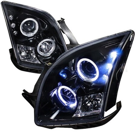 Overtime Projector Headlight Gloss Black Housing Smoke for 06 to 09 Ford Fusion, 10 x 24 x 29 in. OV2654232